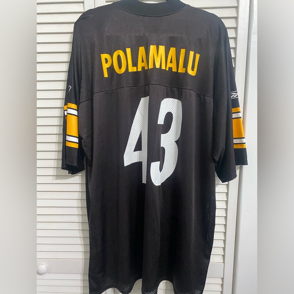Steelers Number 43 Polamalu Jersey